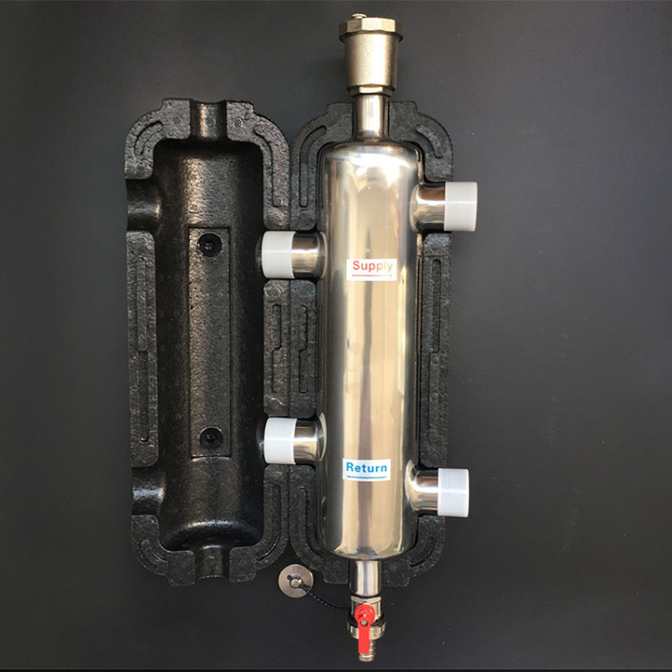 DN40水力分压器功能 耦合罐设计图