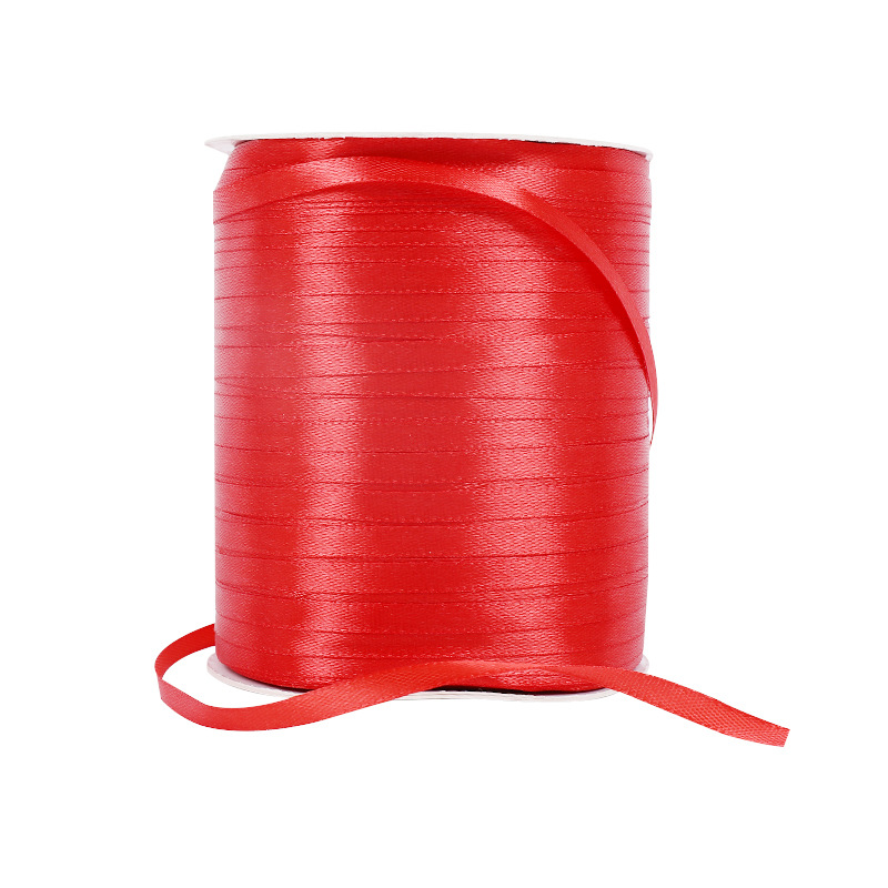 大红丝带中国红缎带蛋糕礼盒包装彩带绸布条婚庆装饰喜庆祈福飘带