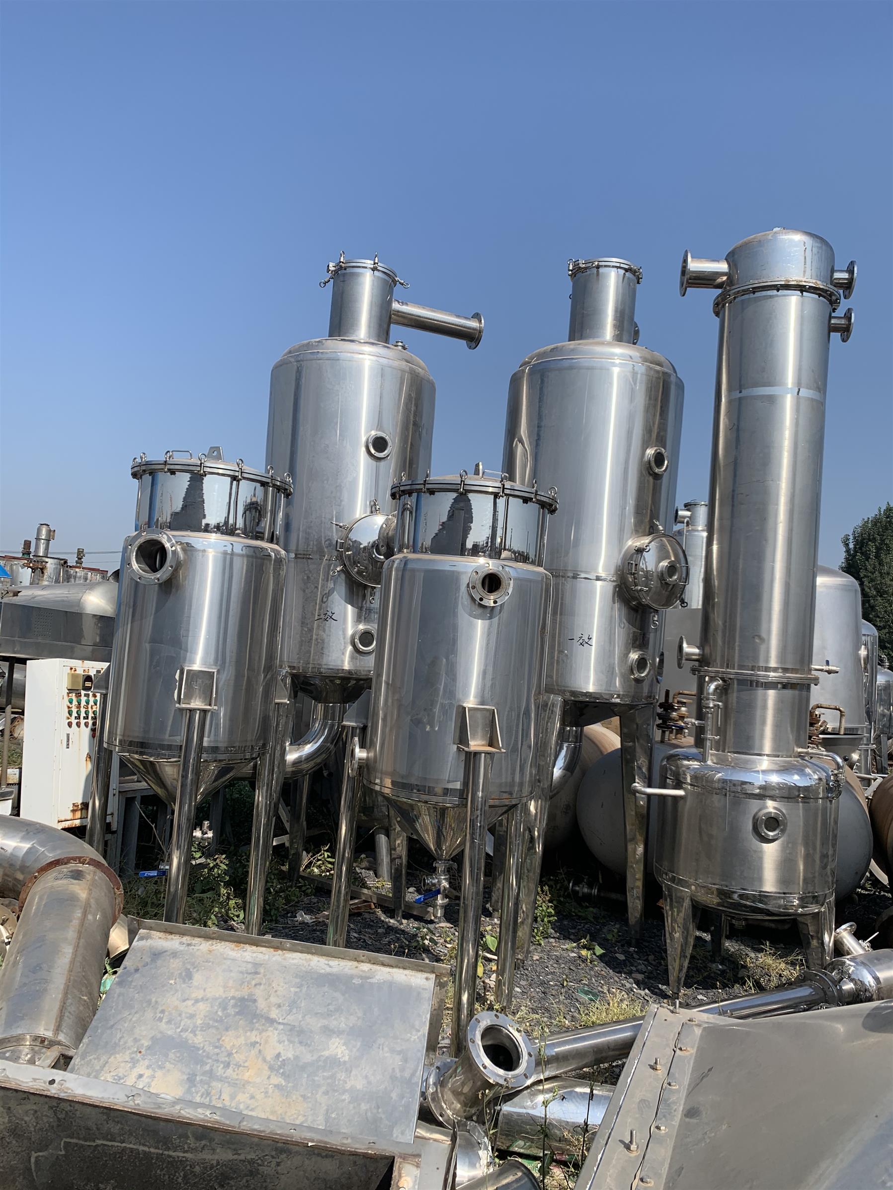 郑州二手蒸发器 回收二手蒸发器 化工设备您的优选_信誉保证