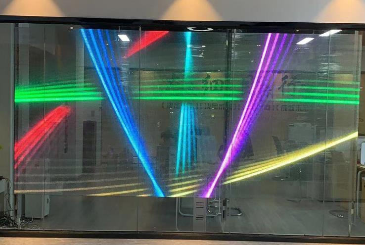 透明led玻璃显示屏
