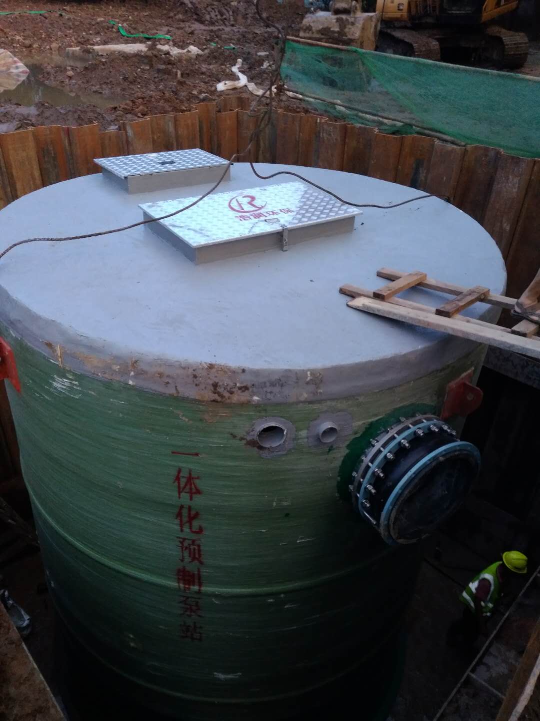 唐山不锈钢一体化预制泵站 大型污水提升设备 成品预制泵站