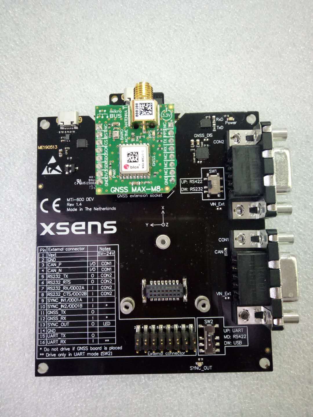 MTI-670DK 开板套件 XSENS姿态传感器