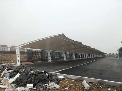 环粤钢架承接广东广西张拉膜结构车棚