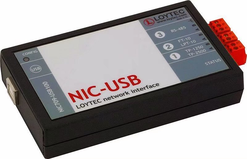 LOYTEC 地铁**通讯卡 路由器, 网卡 NIC709-USB100 代理销售