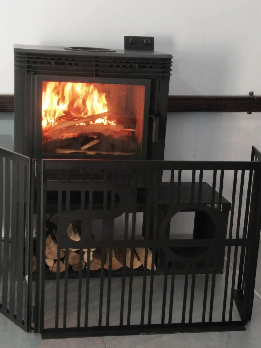 多功能家用木材暖风炉