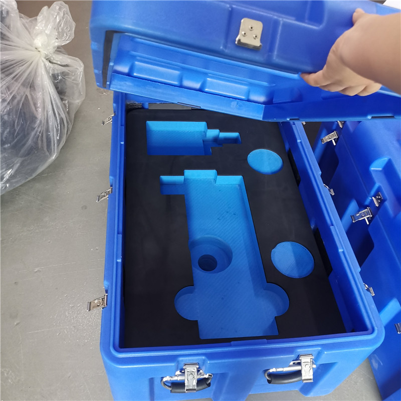 环保泡棉雕刻大型工具箱内托EVA蓝色材料批发