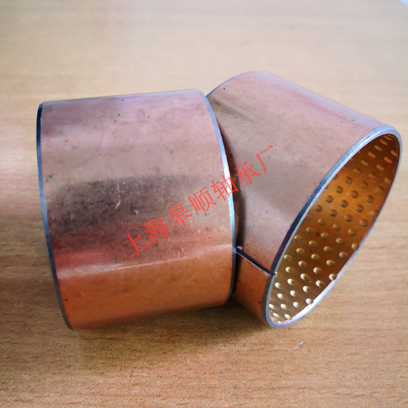 自润滑耐磨铜套 南阳双金属轴承 支持各类非标定制