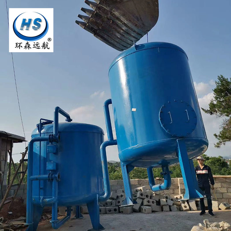 环森环保 压力式一体化净水厂家直供 一体化净水处理器