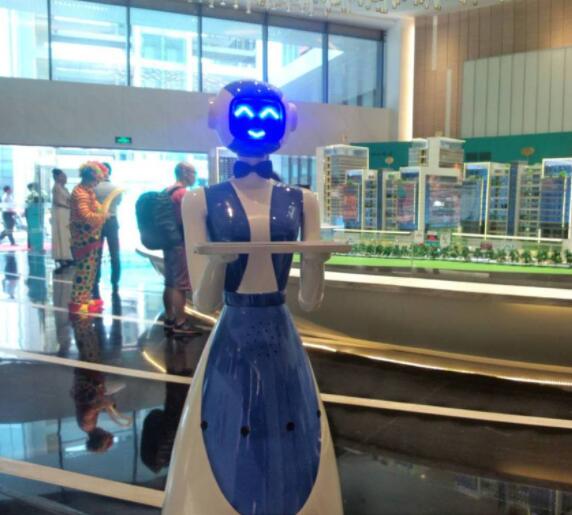 厦门新一代迎宾机器人 智能接机器人 适用多场景