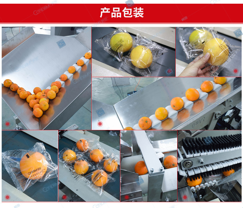 柠檬**包装机 包装机械 单个水果青枣脐橙苹果包装机械