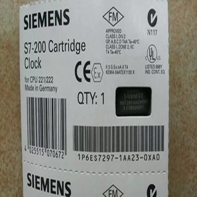 西门子S7-200组合的电池模块和 时钟模块 6ES7297-1AA23-0XA0 总代理