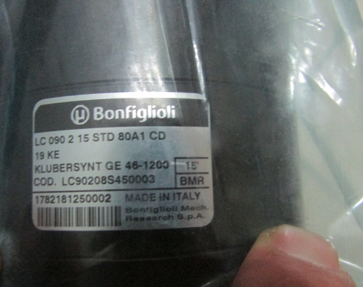 BONFIGLIOLI电磁离合器NFF0771EHB5B5