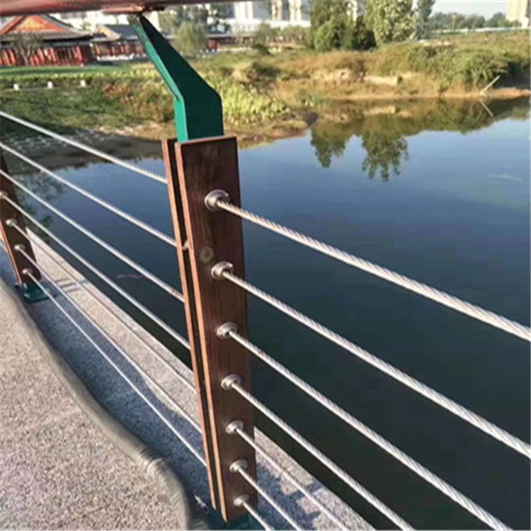 景观河道护栏定做 桥梁景观栏杆焊接