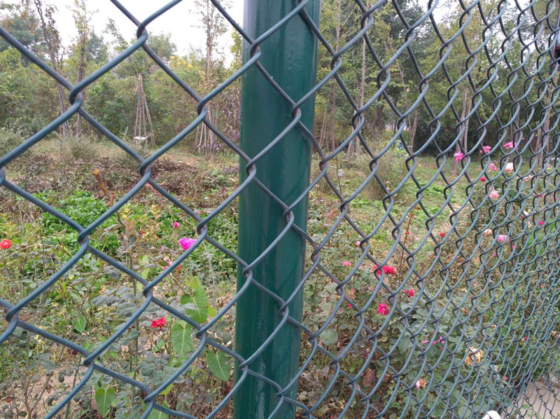 新农村建设护栏价格 绿色铁栅栏 可定制生产