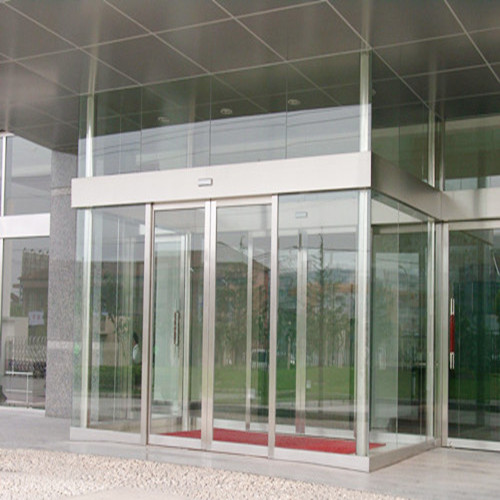 从化自动感应玻璃门定制安装 自动玻璃门 安装定制
