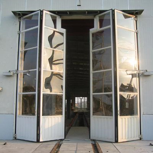 蚌埠工业折叠门图片 折叠工业门 承接工程单