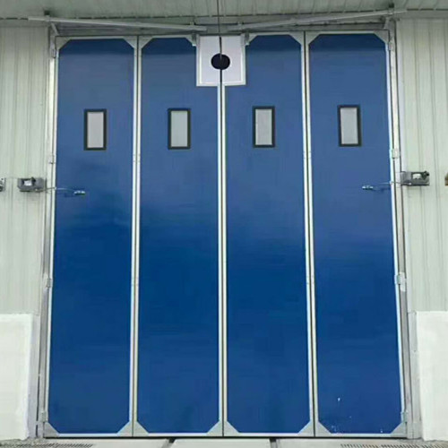 荆州工业折叠门图片 折叠工业门 承接工程单