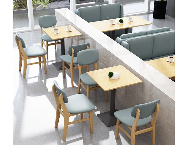 宝安餐饮桌椅定做，实木餐厅桌椅，茶餐厅桌椅厂家直销！