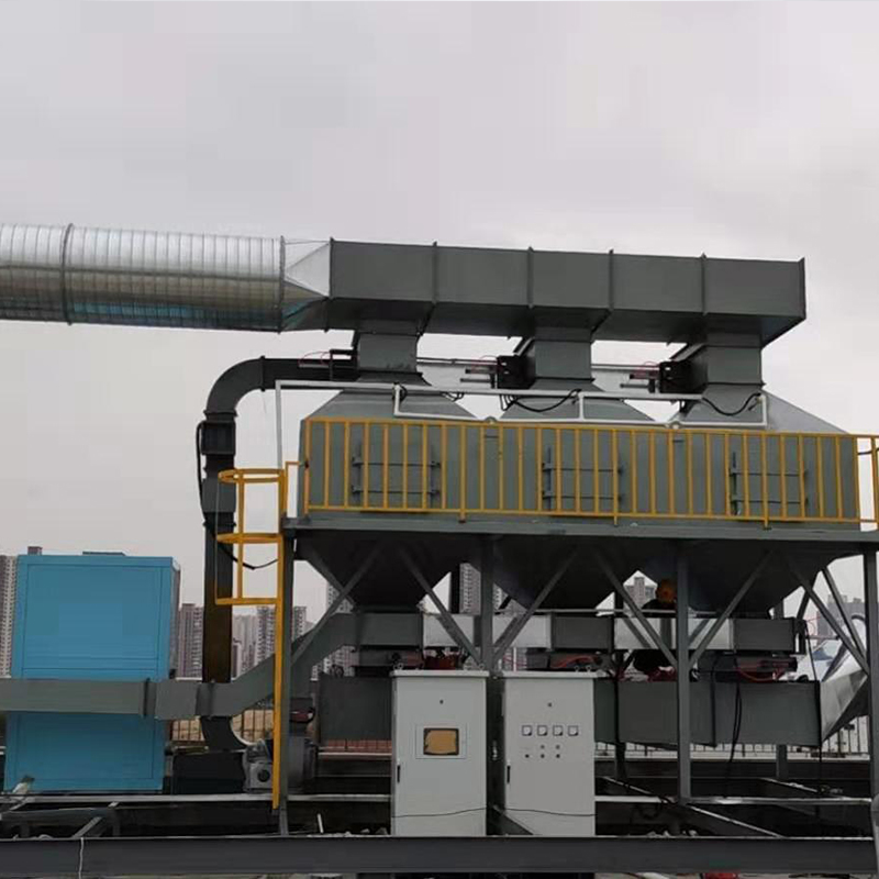 安徽立科环保 节能省力 碳钢 化工厂废气 活性炭吸附蒸汽脱附设备 定制