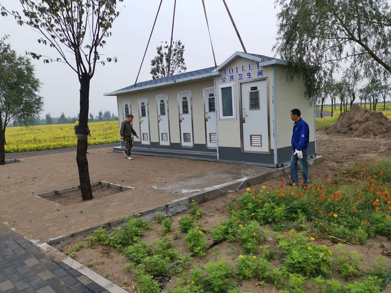 石家庄滹沱河移动公厕安装 河北晋州