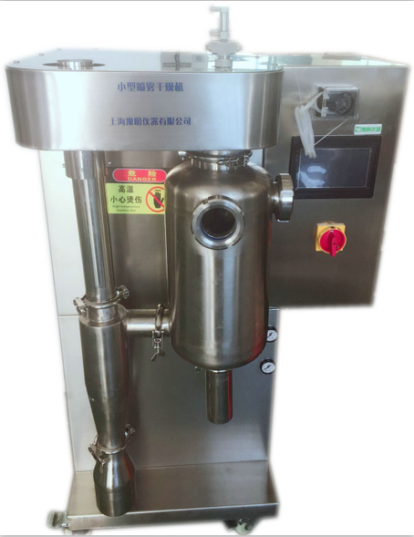 上海豫明全不锈钢小型喷雾干燥机实验室喷雾干燥机**溶剂酒精喷雾干燥机YM-8000B 厂家直销