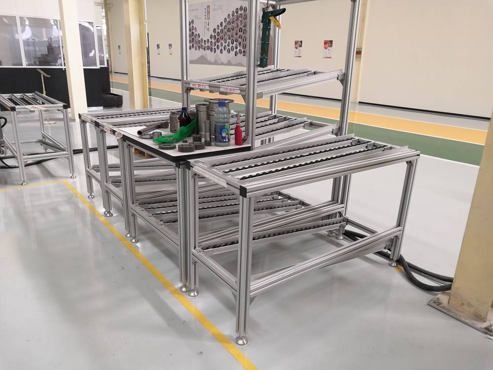铝型材100规格框架组安装机器人工作站50系列各种铝合金免费设计方案