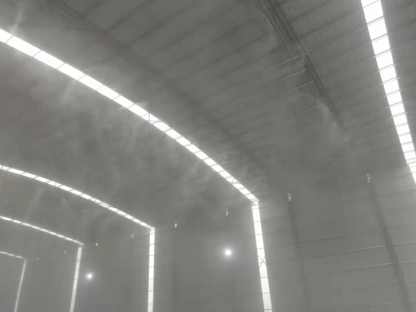 眉山景区喷雾装置生产厂家 料场围挡喷淋系统