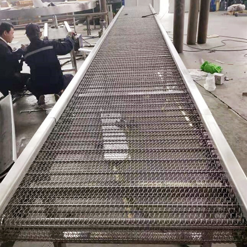 不锈钢网链输送机食品304网带输送机厂家定制加工