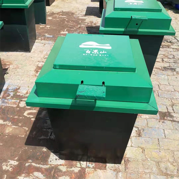 环卫垃圾桶 铁质地埋100升垃圾桶 可定制
