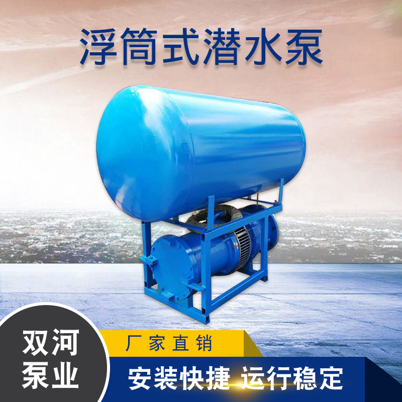 浮筒泵 便携式漂浮泵 河道水库提水、农田灌溉水泵