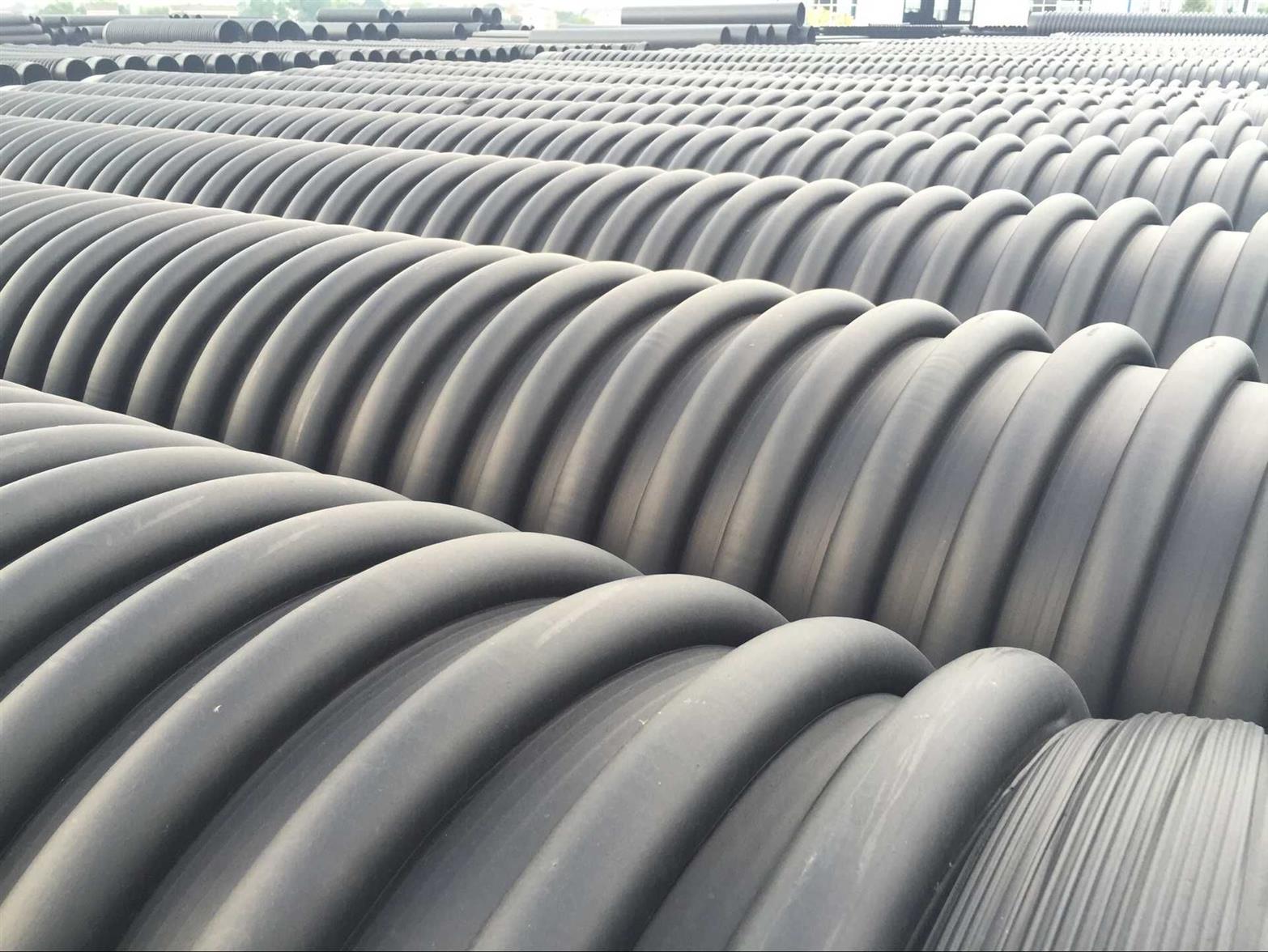 惠州HDPE缠绕增强管生产厂家 耐磨防腐
