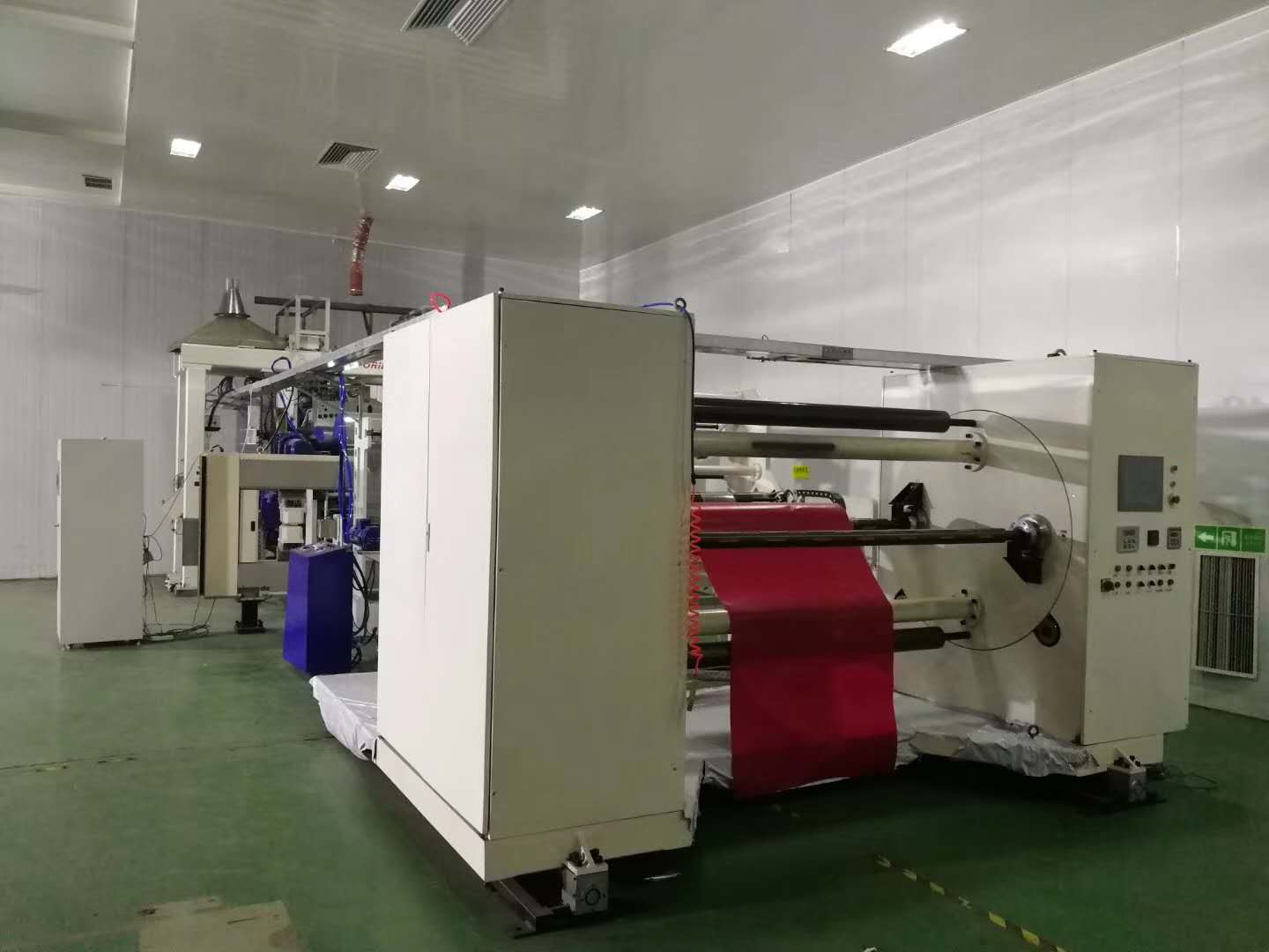 asa波浪瓦膜ASA树脂瓦膜生产线设备ASA流延机品牌 青岛欧瑞泰科塑料机械有限公司