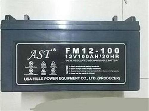 AST蓄电池阀控式密封胶体免维护电池