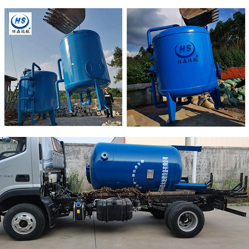 江西省新余市全自动一体化净水处理设备 压力式净水设备