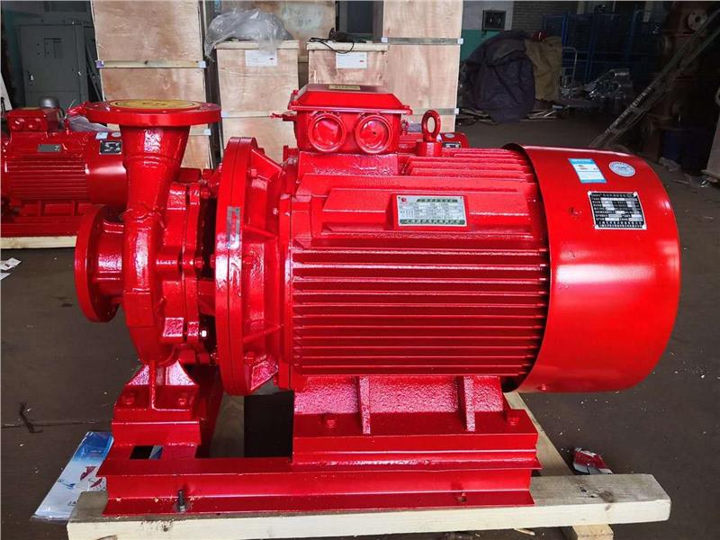 卧式单级消防泵供应XBD11.0/90G-W三亚消防泵经营部自动喷淋消防泵