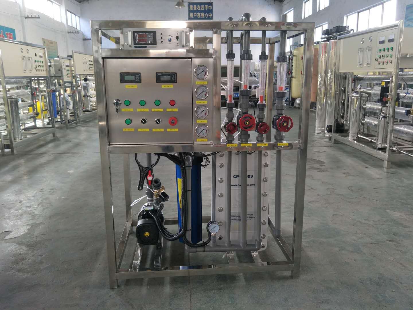 青州金海纯水EDI抛光混床实验室高精度水处理设备