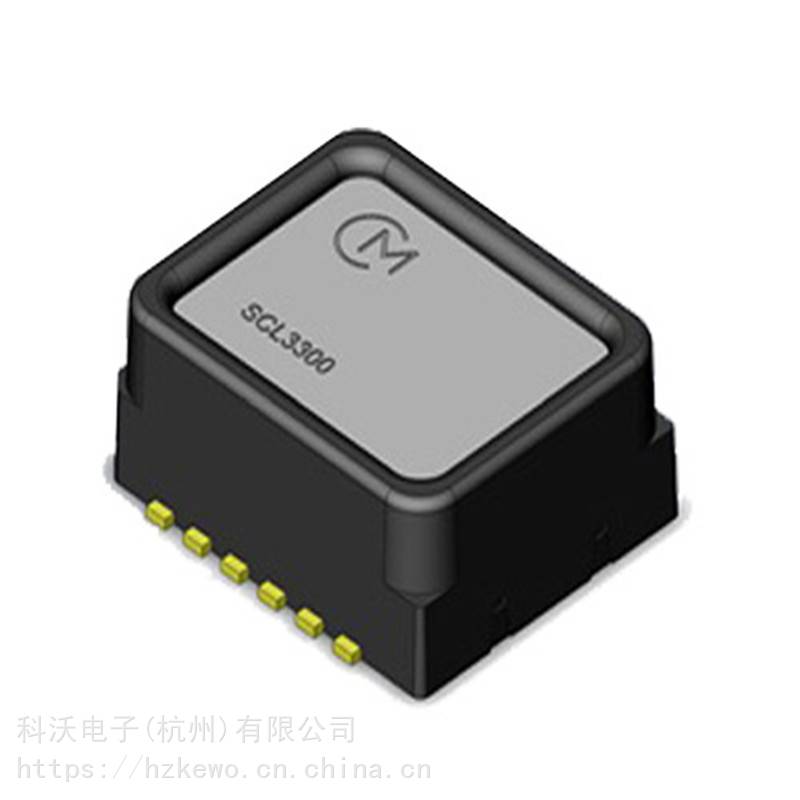 SCL3400-D01倾角传感器 倾斜补偿 双轴 现货