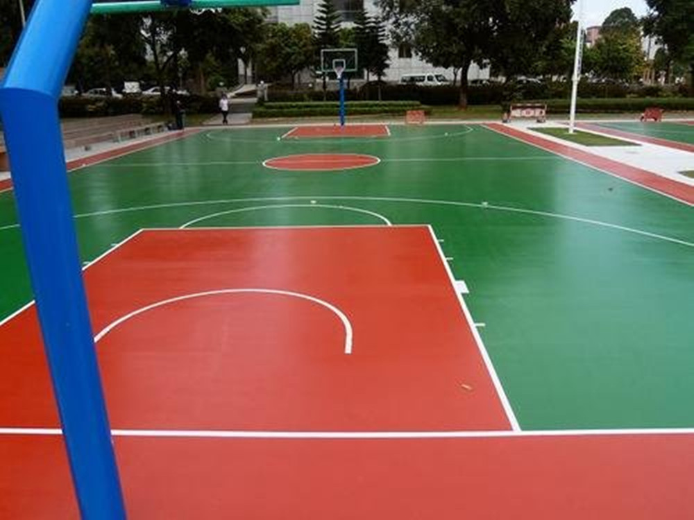 篮球场为什么要做硅PU运动地坪？