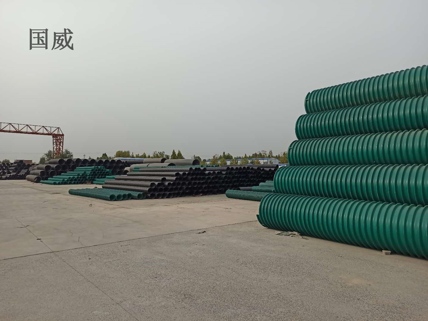 淄博排污双壁波纹管生产厂家 抗冲击