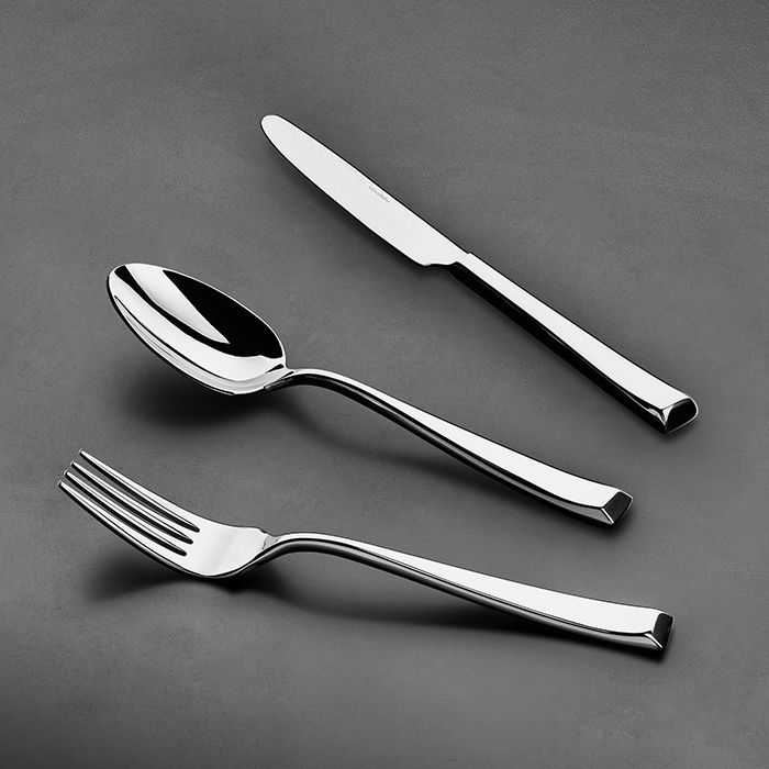 德国品质不锈钢餐具萨尔玛·卡恩典雅系列西餐刀叉勺 酒店西餐厅餐具供应