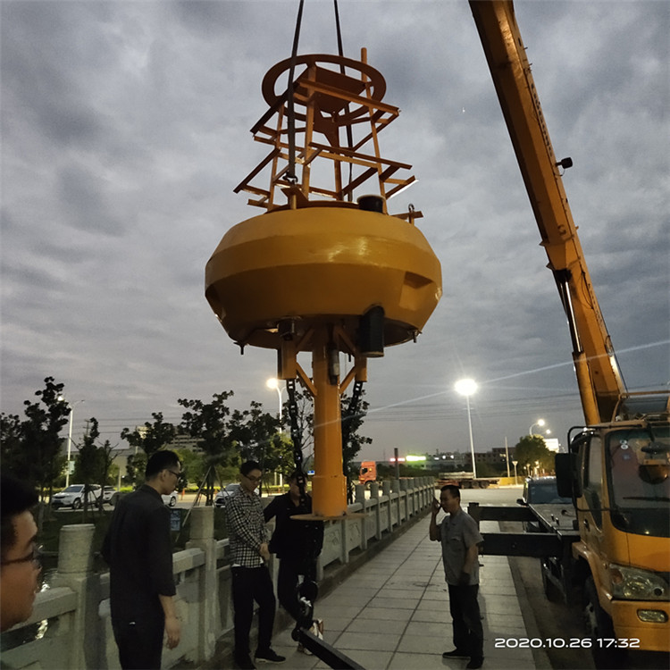 湘江航道助航设施 1.5米装定位装置海面锚浮航标