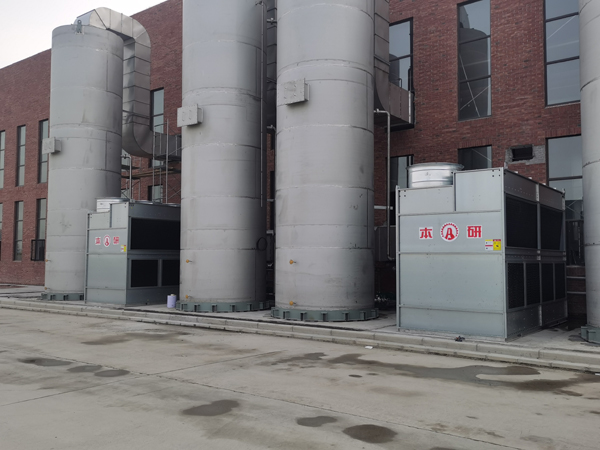 镇江工业型横流闭式冷却水塔厂家 中央空调冷却塔系统 水泵 水箱 水质洁净
