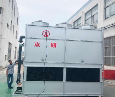 淮安工业型横流闭式冷却塔参数 塑胶成型冷却水集中供应系统
