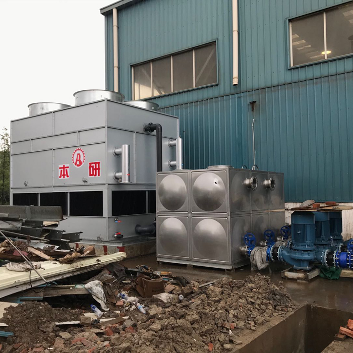 南京防腐型密闭冷却塔 镀铝锌钢板材质
