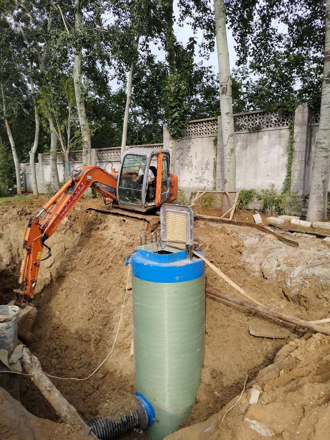 玻璃钢一体化泵站的作用 污水提升泵