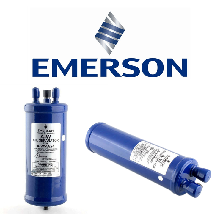 EMERSON艾默生油分离器 A-WZ55889 油分油离器1-1/8冷冻机分离器