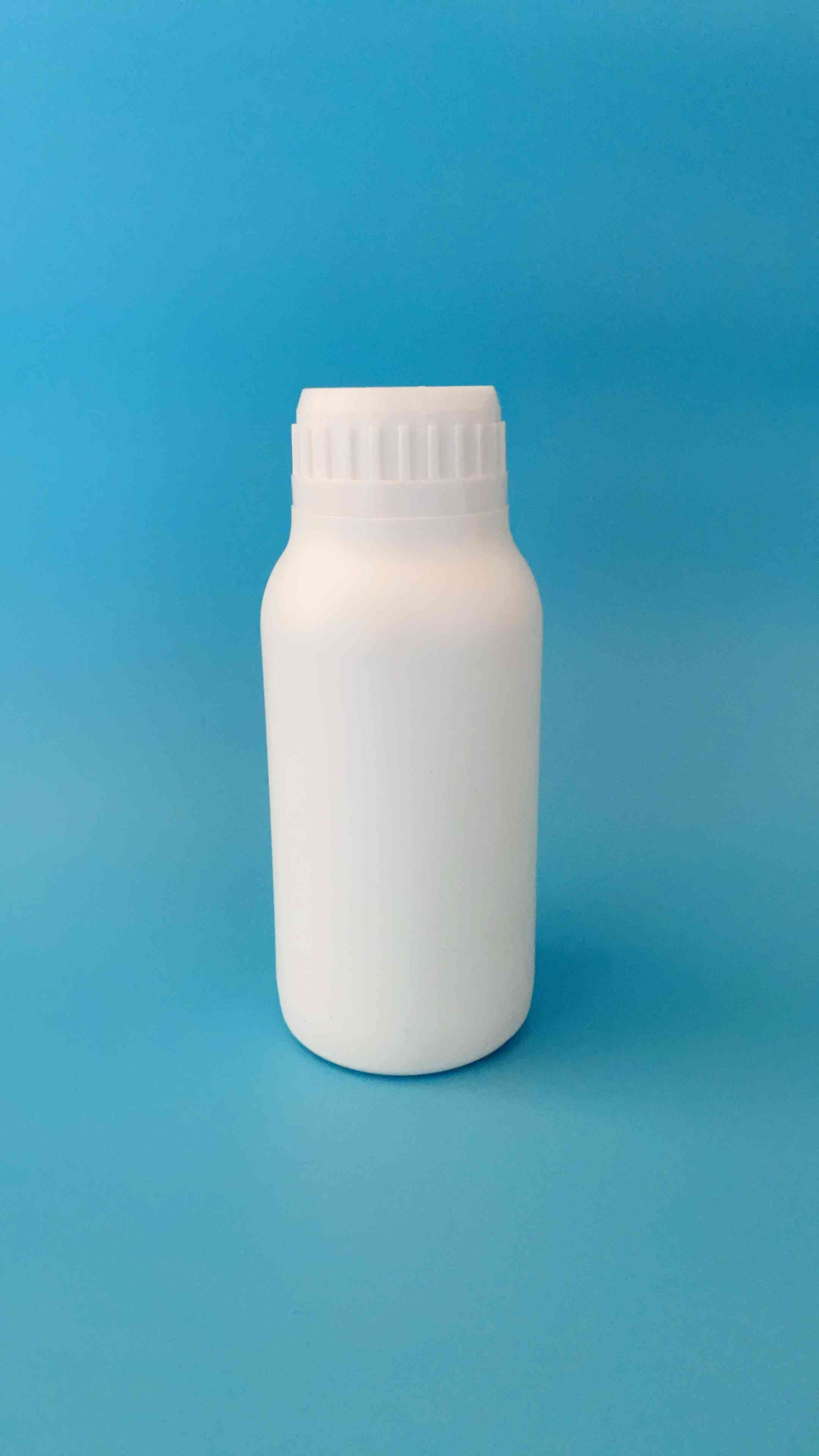 500ml广口瓶加厚HDPE塑料瓶白色包装密封瓶水剂粉瓶消毒水喷雾