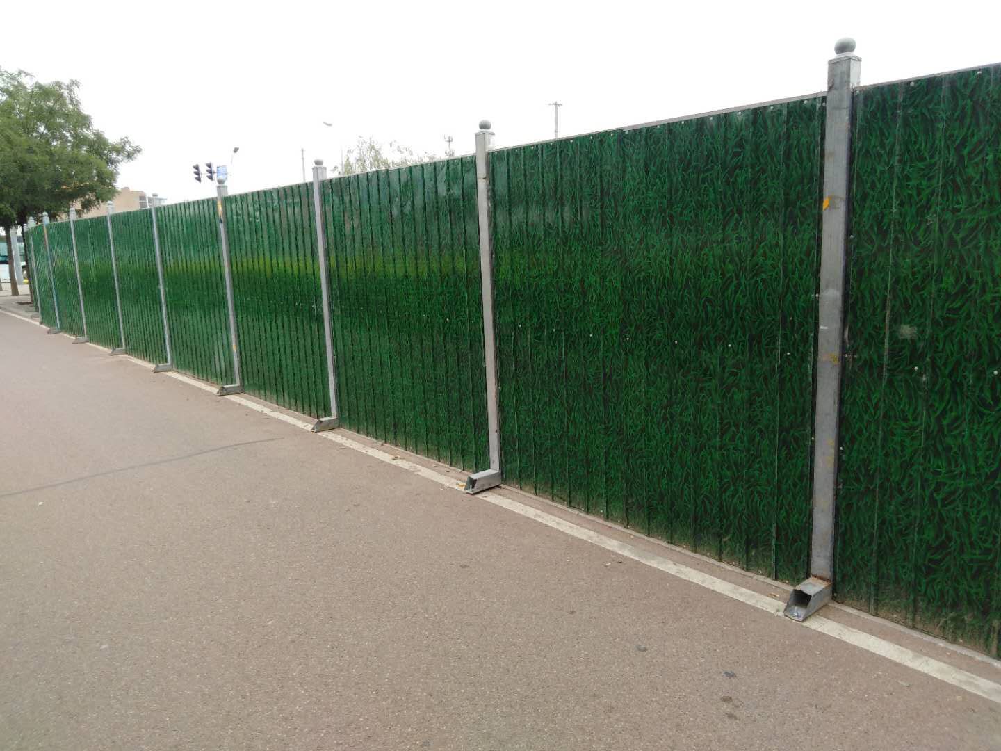 鄂尔多斯市东胜彩钢围挡厂家PVC围栏