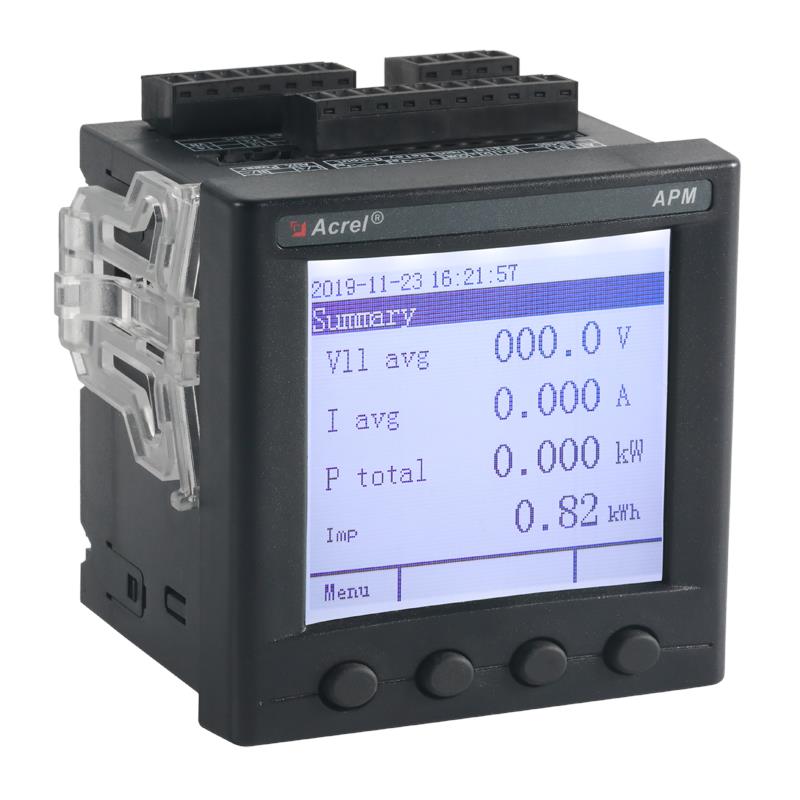 安科瑞APM830 波形记录谐波测量 数据冻结电能质量监测仪电表
