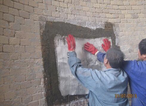 水泥烟囱内衬更换耐酸砖